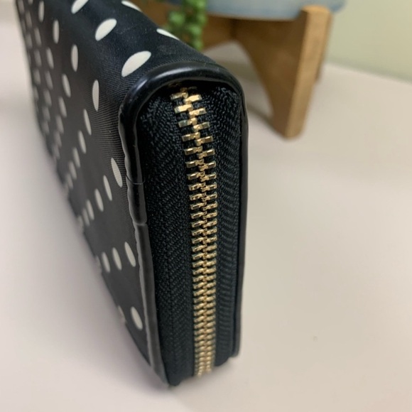 Kate Spade Black Polka Dot Wallet - Picture 3 of 10
